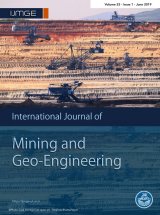مجله بین المللی معدن و مهندسی زمین، دوره: 54، شماره: 1