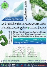 مطالعه خصوصیات فیزیکی، شیمیایی و رده بندی خاک های مزارع نوین ایرانیان واقع در مجتمع کشت و صنعت شمال شرق