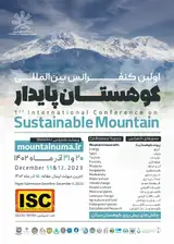 The first international sustainable mountain conference