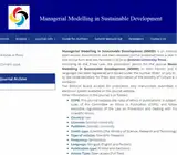 Managerial Modelling in Sustainable Development