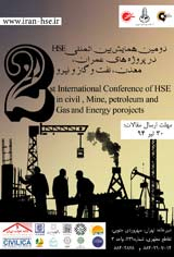 شناسایی کانون های خطر و نقش آنها در مدیریت بحران در واحد صنعتی (مطالعه موردی منطقه عملیاتی نفت چشمه خوش)