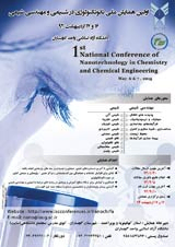 1st National Conference of Nanotechnology in Chemistry and Chemical Engineering 
