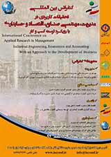 ارزیابی عملکرد موسسات مالی و اعتباری با استفاده از مدل تحلیل پوششی داده ها مطالعه موردی: موسسه ثامن الحجج