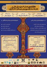 مطالعه حروف نگاری خطوط کوفی تزئینی در طراحی پوسترهای فرهنگی ایرانی معاصر